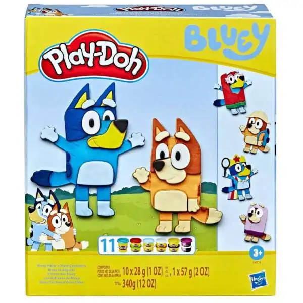 Play-Doh Bluey Make'n Mash Costumes Playset