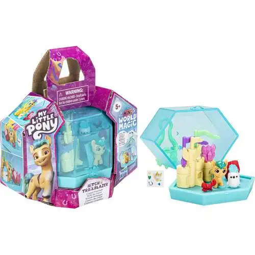 My Little Pony Mini World Magic Crystal Keychain Hitch Trailblazer Set