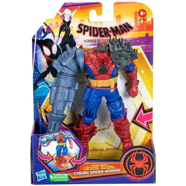 Marvel Spider-Man Across the SpiderVerse Cyborg Spider-Woman Action Figure