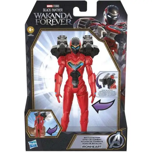 Marvel Black Panther Wakanda Forever Ironheart Action Figure [Battle Action]