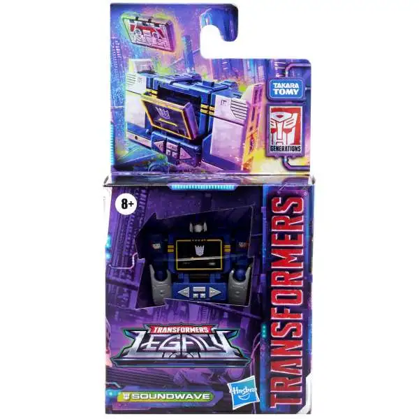 Transformers Generations Legacy Soundwave Core Action Figure [Damaged Package]