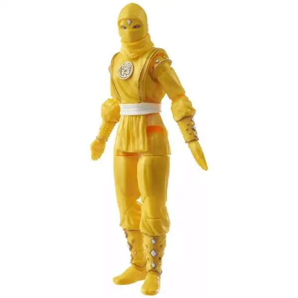 Power Rangers Mighty Morphin Lightning Collection Ninja Yellow Ranger Exclusive Action Figure