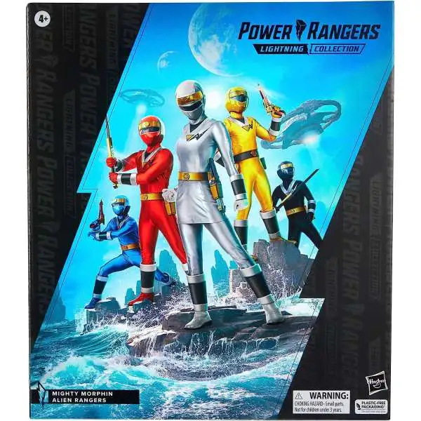 Power Rangers Lightning Collection Mighty Morphin Alien Rangers Exclusive Action Figure 5-Pack