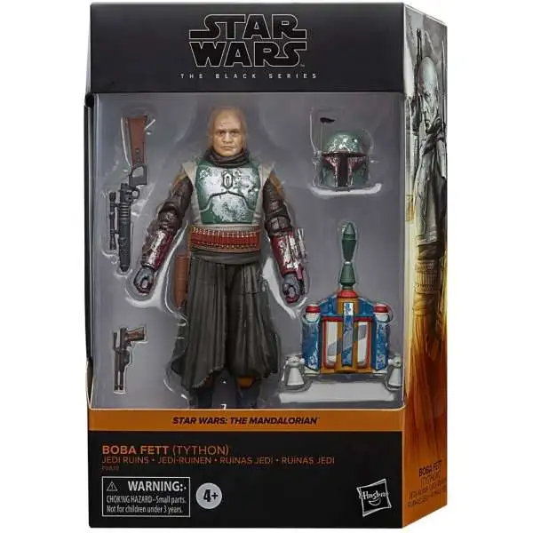 Star Wars The Mandalorian Black Series Boba Fett (Tython) Deluxe Action Figure [Jedi Ruins]