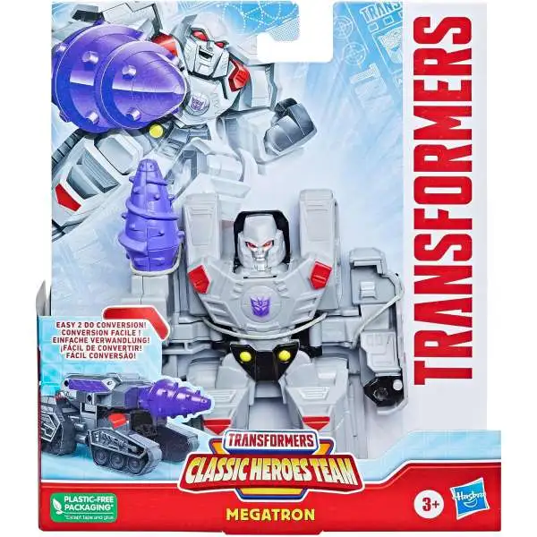 Transformers Classic Heroes Team Megatron 4.5" Action Figure