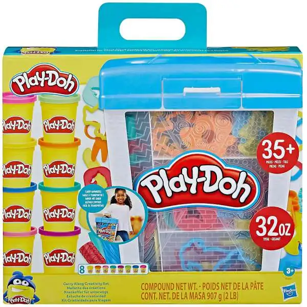 Play-Doh Carry Along Creativity Set [35+ Pieces!]