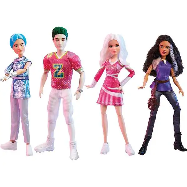 Disney Zombies 2 dolls from Mattel: Addison, Zed, Willa, Eliza and