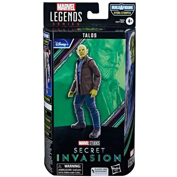 Secret Invasion Marvel Legends Hydra Stomper Series Talos Action Figure [Disney Plus]