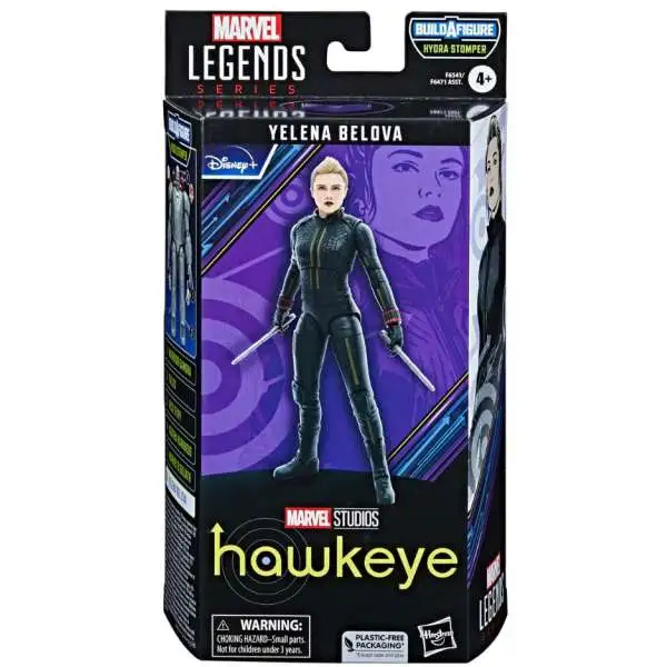 Hawkeye Marvel Legends Hydra Stomper Series Yelena Belova Action Figure [Disney Plus]