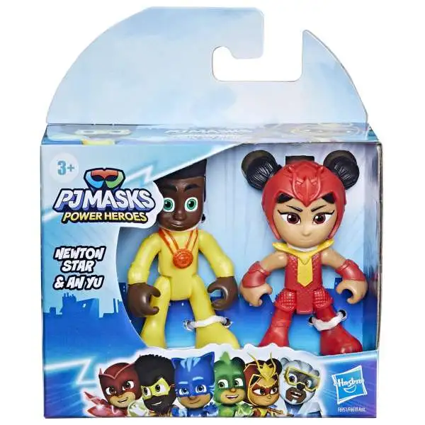 Disney Junior PJ Masks Newton Star & An Yu 2.5-Inch Mini Figure 2-Pack