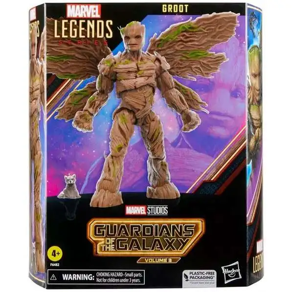 Guardians of the Galaxy Vol. 3 Marvel Legends Groot Action Figure