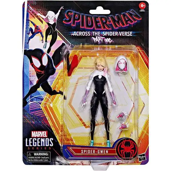 Spider Man Spider-Man Across the SpiderVerse Marvel Legends Spider-Gwen Action Figure