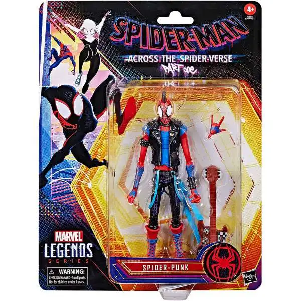 Spider Man Spider-Man Across the SpiderVerse Marvel Legends Spider-Punk Action Figure