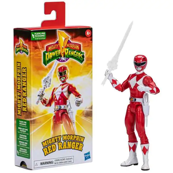 Power Rangers Mighty Morphin 30th Anniversary Red Ranger Action Figure