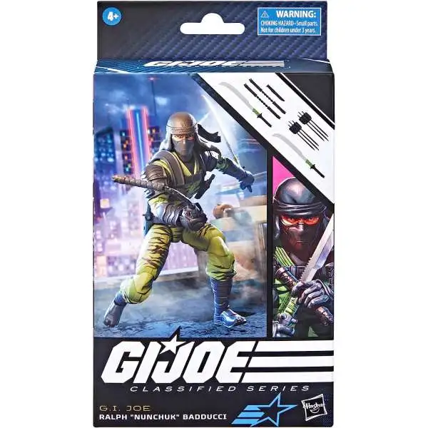 GI Joe Classified Series Ralph "Nunchuk" Badducci Action Figure (Pre-Order ships January)