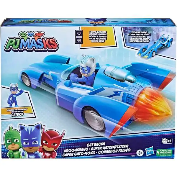 Disney Junior PJ Masks Cat Racer Vehicle & Action Figure