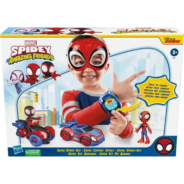 Marvel Spidey His Amazing Friends Super Spidey Exclusive Action