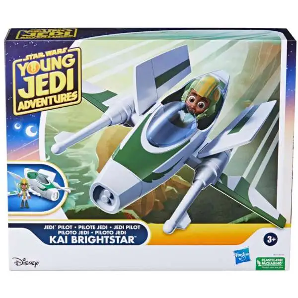 Star Wars Young Jedi Adventures Jedi Pilot Kai Brightstar Vehicle