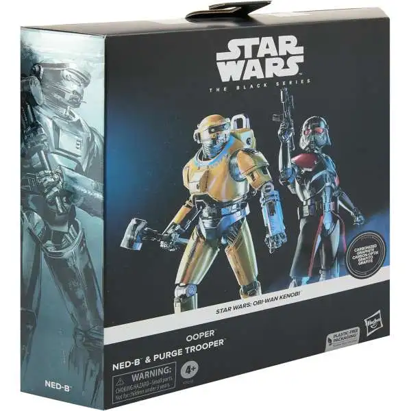 Star Wars Jedi Survivor Black Series NED-B & Purge Trooper Action Figure 2-Pack