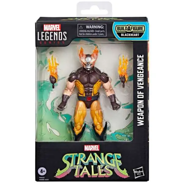Strange Tales Marvel Legends Blackheart Series Weapon of Vengeance Wolverine Action Figure