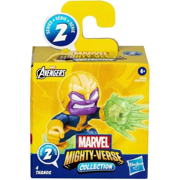 Marvel Mighty-Verse Collection Series 2 Thanos Mini Figure