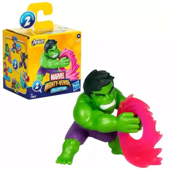 Marvel Mighty-Verse Collection Series 2 Hulk Mini Figure