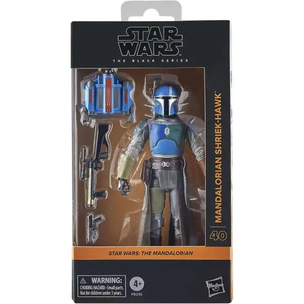 Star Wars The Mandalorian Black Series Mandalorian Shriek-Hawk Action Figure