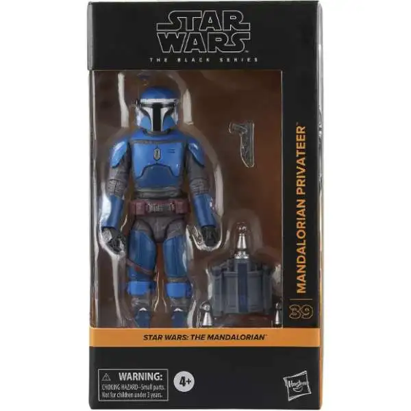 Star Wars The Mandalorian Black Series Mandalorian Privateer Exclusive Action Figure