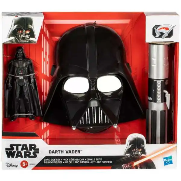 Star Wars Dark Side Darth Vader Exclusive Role Play Set [Action Figure, Mask & Lightsaber]