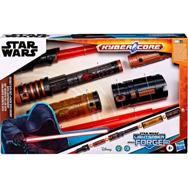 Star Wars Lightsaber Forge Kyber Core Secret Sith Set Exclusive Electronic Lightsaber