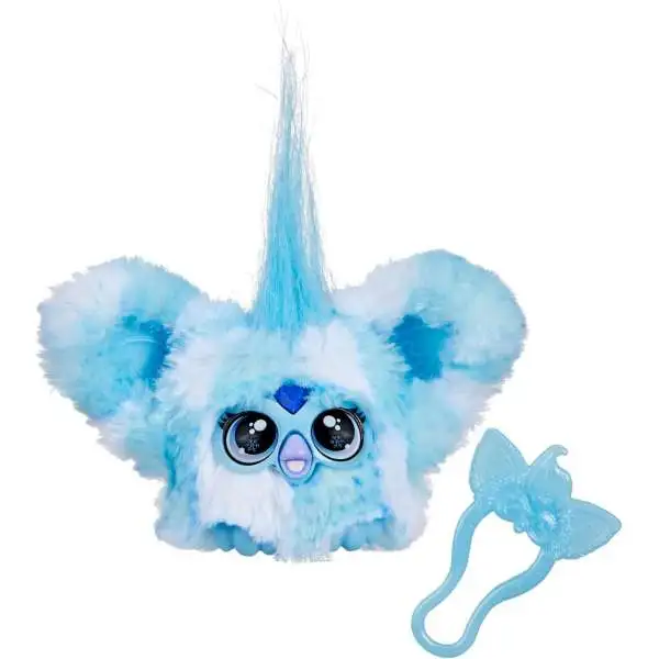 thumbnail image 2 of Furby Furblets 2-Pack Spring Mini Friends - Electronic Plush Toys With Keychain 2 of 14