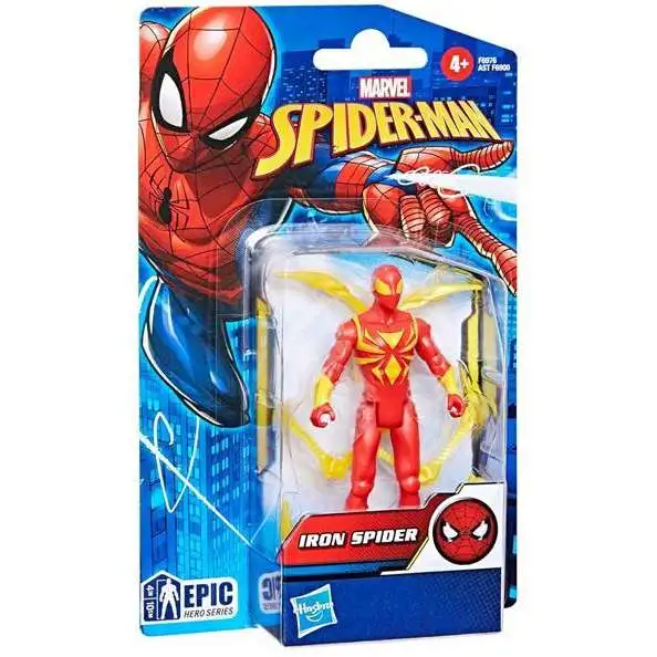 Marvel Spider-Man Epic Hero Series Iron Spider Action Figure