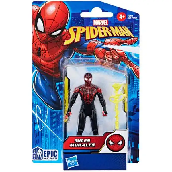Marvel Spider-Man Epic Hero Series Miles Morales Action Figure [Carded]