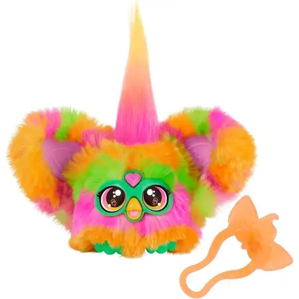 Furby Furblet Par-Tay Mini Friend Electronic Plush Toy [45+ Sounds & Music]
