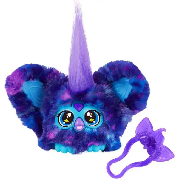 Furby Furblet Star-Lee Mini Friend Electronic Plush Toy [45+ Sounds & Music]
