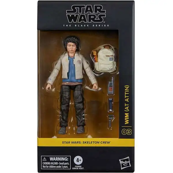 Star Wars Skeleton Crew Black Series Wim Action Figure [At Attin]