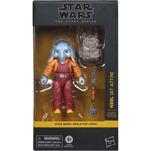 Star Wars Skeleton Crew Black Series Neel Action Figure [At Attin]