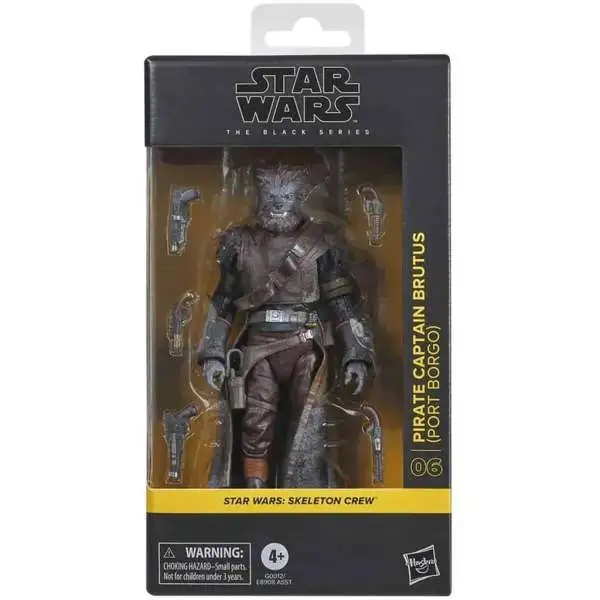 Star Wars Skeleton Crew Black Series Pirate Captain Brutus Action Figure [Port Borgo]