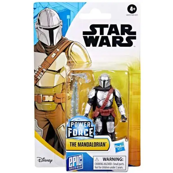 Star Wars Epic World of Action Power the Force The Mandalorian Action Figure