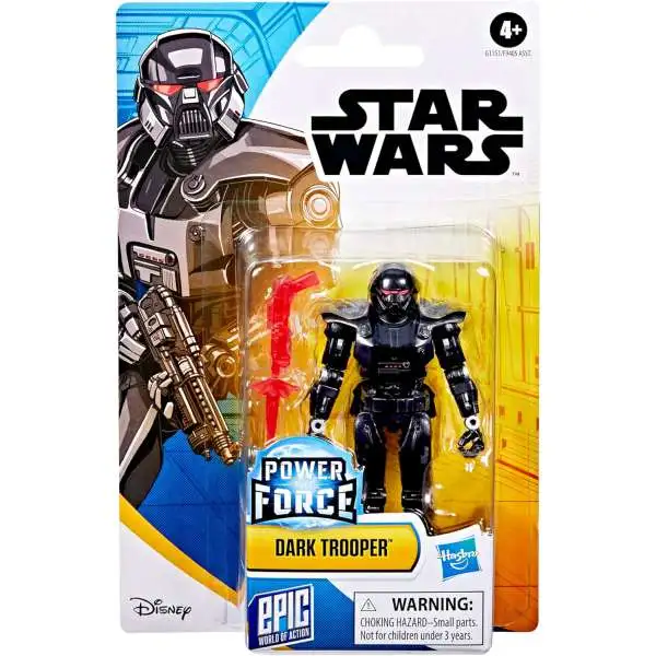 Star Wars Epic World of Action Power the Force Dark Trooper Action Figure