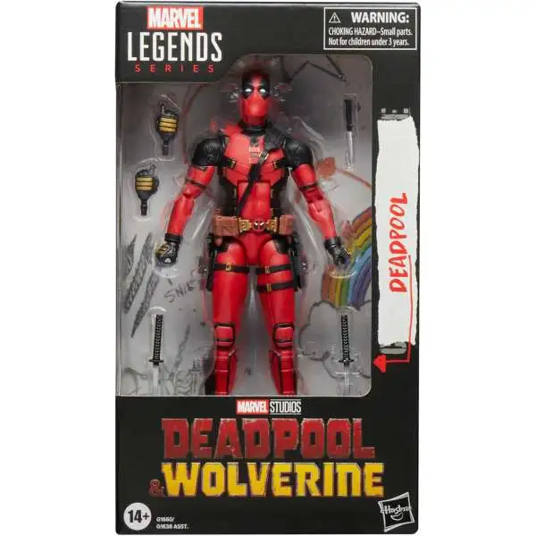 Deadpool & Wolverine Marvel Legends Deadpool Action Figure