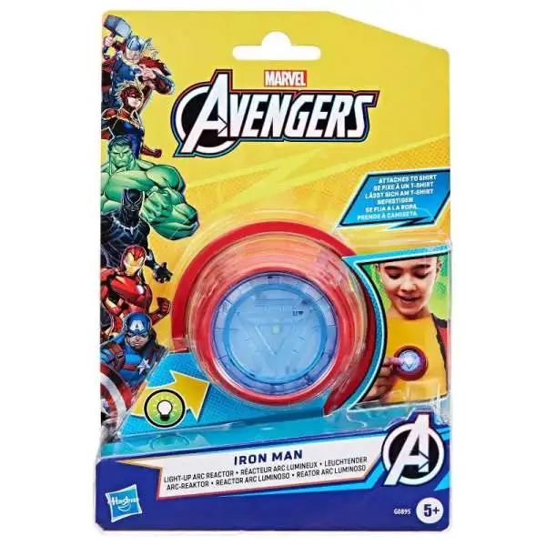 Marvel Avengers Iron Man Light-Up Arc Reactor Roleplay Toy