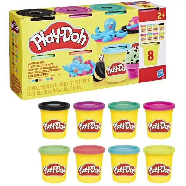 Play-Doh Vibrant 8-Pack