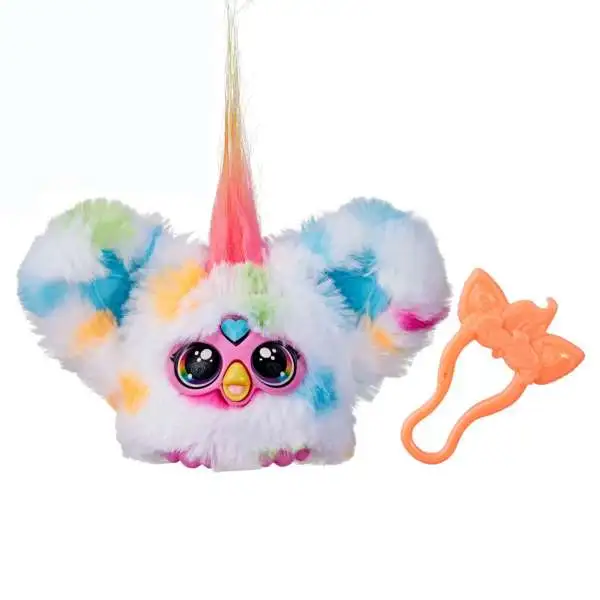 thumbnail image 2 of Furby Furblets 2-Pack Spring Mini Friends - Electronic Plush Toys With Keychain 2 of 14