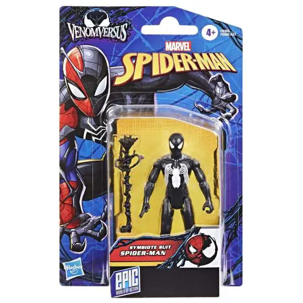 Marvel VenomVersus Epic World of Action Symbiote Suit Spider-Man Action Figure