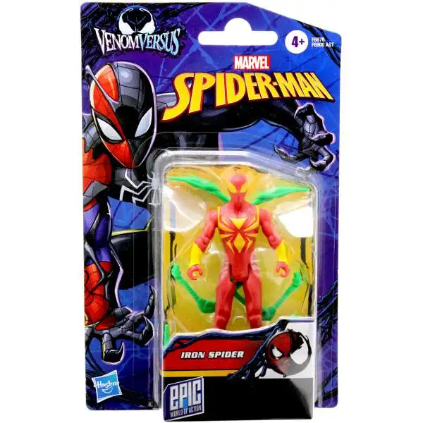 Marvel VenomVersus Epic World of Action Iron Spider Action Figure