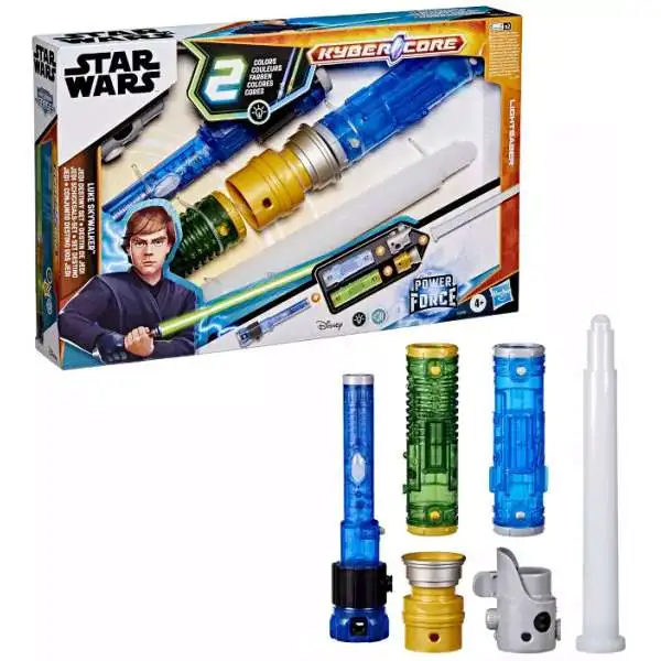 Star Wars Lightsaber Forge Kyber Core Power the Force Luke Skywalker Jedi Destiny Set