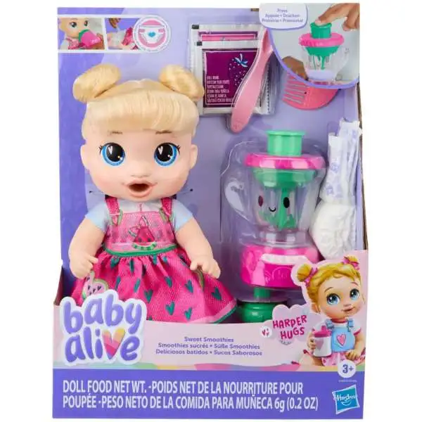 Baby Alive Sweet Smoothies Harper Hugs 11-Inch Doll