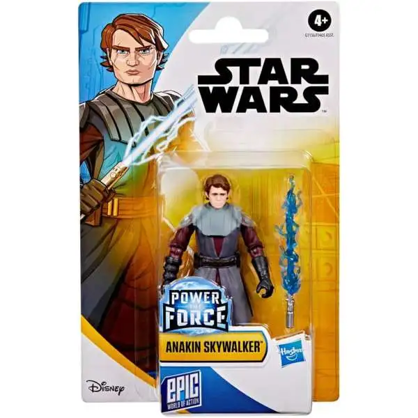 Star Wars Epic World of Action Power the Force Anakin Skywalker Action Figure