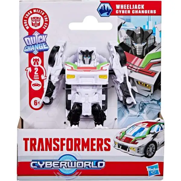 Transformers Cyberworld Quick Change Wheeljack 4" Action Figure [Cyber Changers]